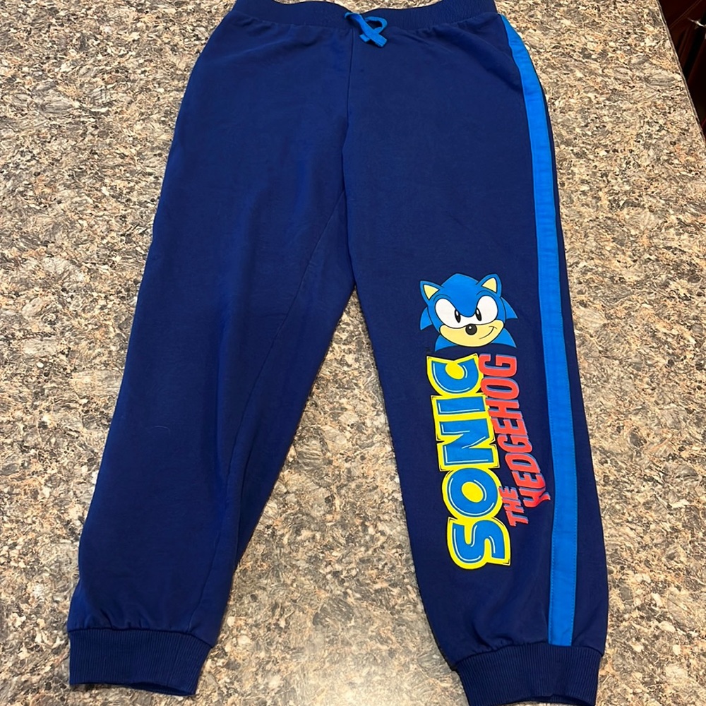Kids Sonic the Hedgehog pants Size 10